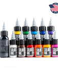 Solid Ink Mini Travel Set (11) Half Ounce Colors + 1 oz Lining Black