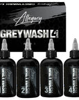 Allegory four tone greywash system
