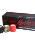 Self-adhering tattoo bandage grip wrap assorted colors