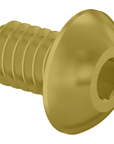 Brass Button Head Hex Drive 8 -32 - 1/4"