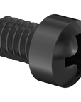 Black Oxide 18-8 Stainless Steel Fillister Head Phillips 8-32 - 1/4"