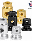 Square Sided Hex Topped Binding Posts Made in USA