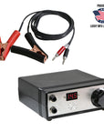 Battery Powered Rheostat Power Supply with Jumper Cable Adapters