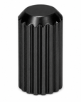 Blackened Ridged Cap Nut