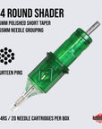 Round Shader Needle Cartridges by Lucky Supply