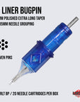 Round Liner Bugpin Needle Cartridges by Lucky Supply