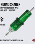 Round Shader Needle Cartridges by Lucky Supply