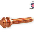 Dual Beveled Copper Contact Screw - 1.14" Total Length