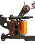 Professional drilled Coleman coil tattoo machine made in the USA