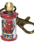 Hot Stuff Horseshoe Coil Keychain
