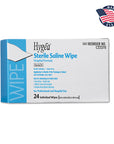 Hygea Sterile Saline Wipes (24 per box)
