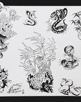 Original Lance McLain Flash Sheets (Set of 9)