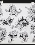 Original Lance McLain Flash Sheets (Set of 9)