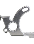 Lucky Supply Universal tattoo machine frame with hinged spring shelf and hinged tube vise for liner and shader coil machine builds.