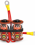 Lucky Supply 1 1/4 inch 8-wrap custom tattoo machine coil set with 50V 47µF capacitor
