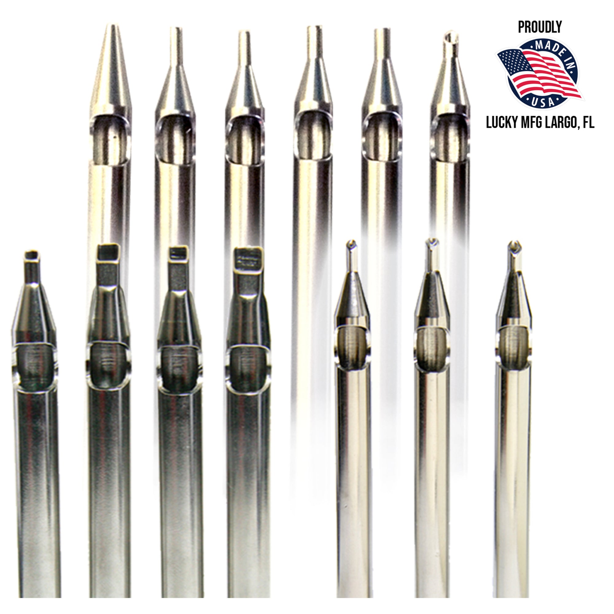 One Piece Stainless Steel Tubes