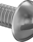18-8 Stainless Steel Round Head Slotted 8-32 - 1/4"