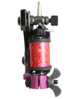 Custom one-off liner tattoo machine side view