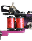 Close-up of one-off coil liner machine detailing