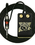 Lucky MFG Black Powder Coated Laser-Engraved Foot Switch