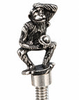 Signifying Monkey Sterling Silver Tattoo Machine Contact Screw
