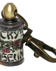 Tattoo Museum Dragon Coil Keychain