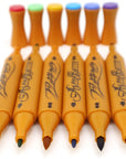 Alcohol-based tattoo skin markers with stencil ink