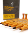 Tattoo freehand markers brush and bullet tip