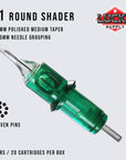 Round Shader Needle Cartridges by Lucky Supply