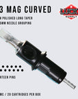Magnum Curved Needle Cartridges by Lucky Supply