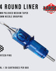 Round Liner Needle Cartridges by Lucky Supply
