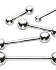 16g Stainless Steel Barbell Externally Threaded