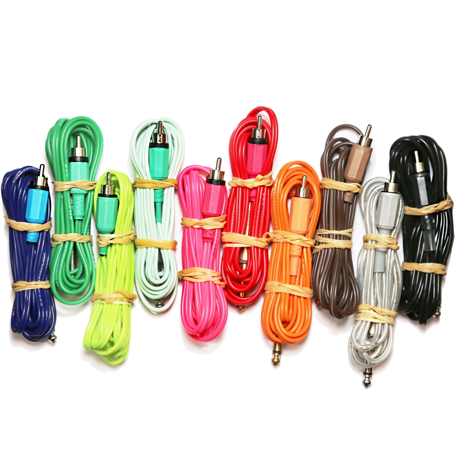 Lucky Supply RCA Straight Clip Cords
