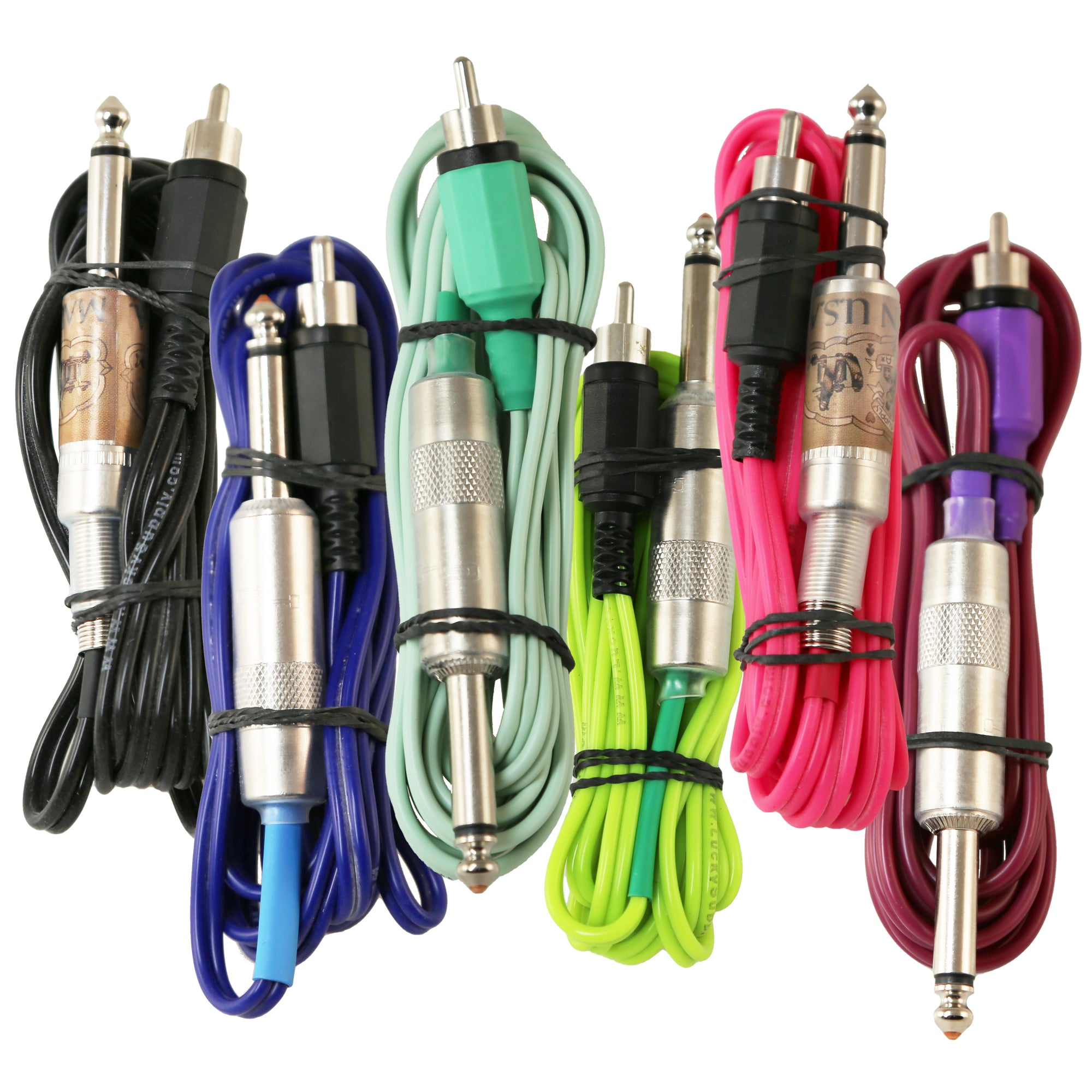 Lucky Supply RCA Straight Clip Cords