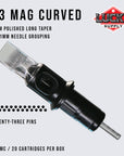 Magnum Curved Needle Cartridges by Lucky Supply