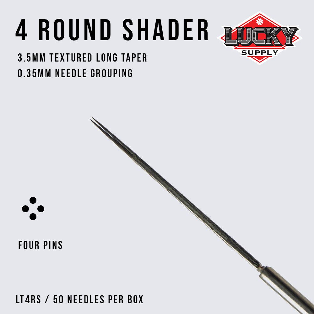 Round Shader Needles by Lucky Supply