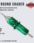 Round Shader Needle Cartridges by Lucky Supply