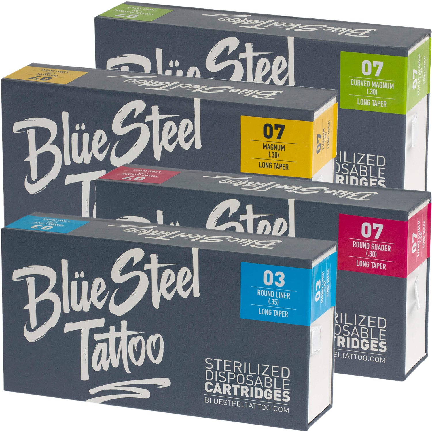 Blüe Steel Disposable Needle Cartridges