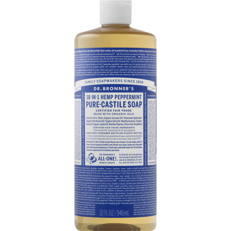 Dr. Bronner's Pure Castile Soap