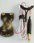 Acid Washed Brass Foot Switch and Clip Cord by Hardcraft Co.