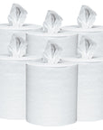 Premium Jumbo Center Pull Paper Towel Dispenser & Refills
