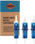Round Liner Supertight Needle Cartridges by Lucky Supply