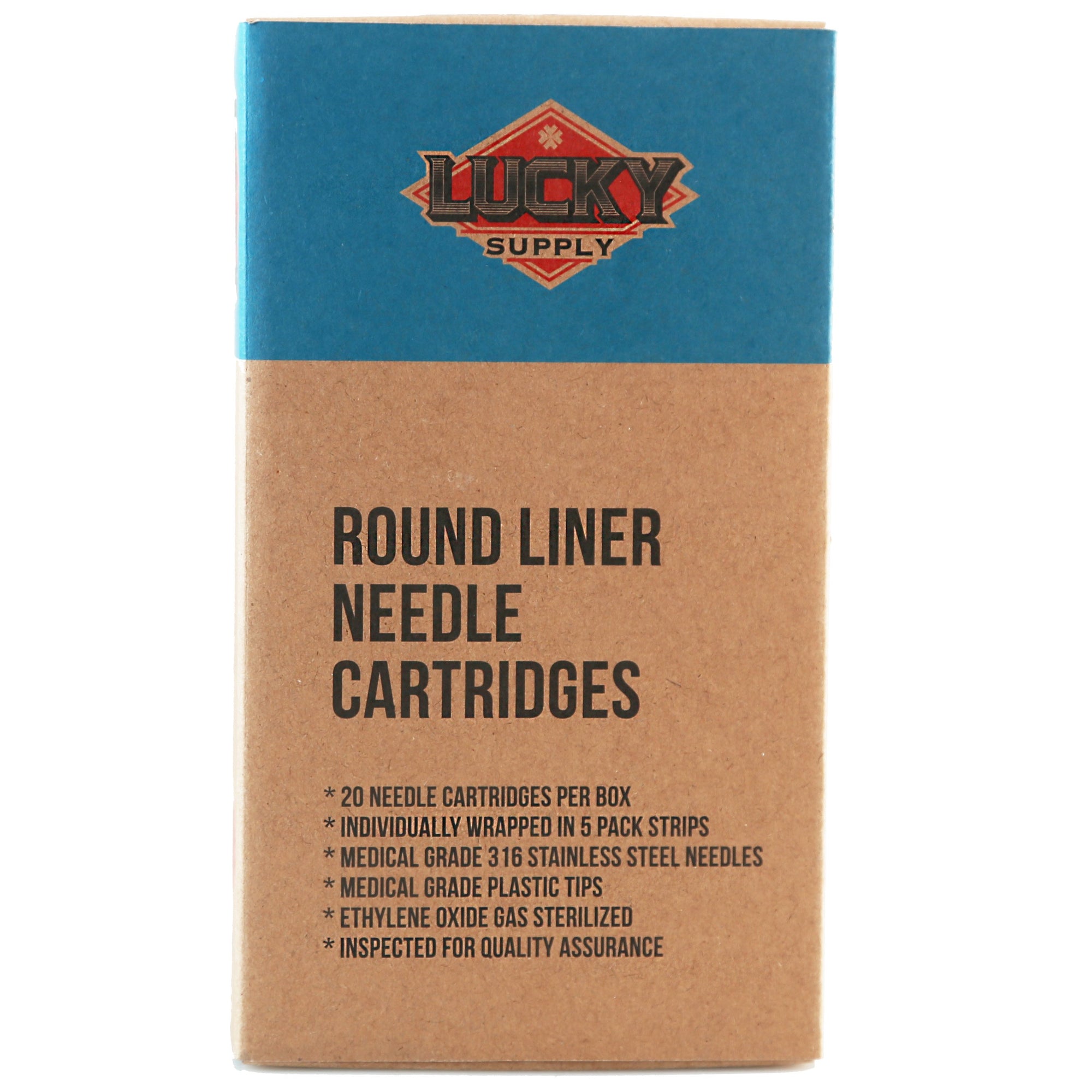 Round Liner Supertight Needle Cartridges by Lucky Supply