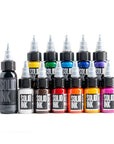 Solid Ink Mini Travel Set (11) Half Ounce Colors + 1 oz Lining Black