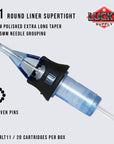 Lucky Supply V2 Needle Cartridges - Supertight Round Liners