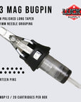 Lucky Supply V2 Needle Cartridges - Bugpin Magnums