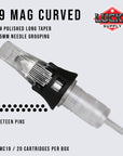 Lucky Supply V2 Needle Cartridges - Curved Magnums