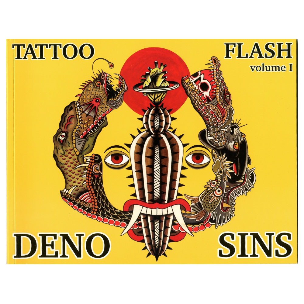 Deno Sins Tattoo Flash V1 Book (Signed) – LuckySupplyUSA