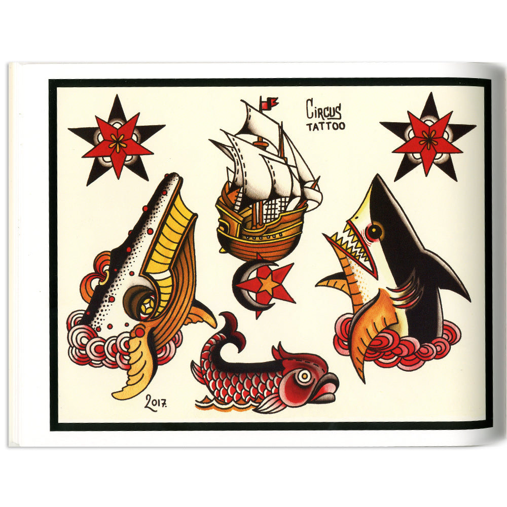 Deno Sins Tattoo Flash V1 Book (Signed) – LuckySupplyUSA