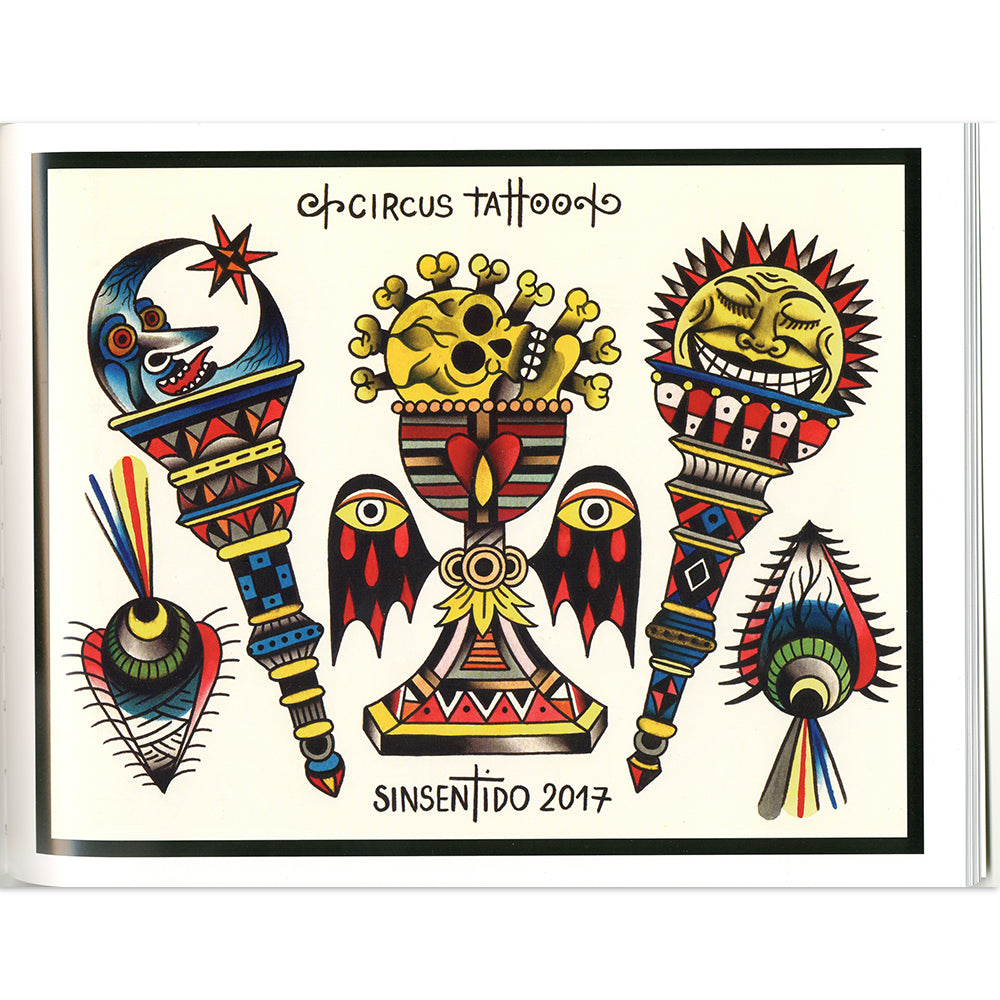 Deno Sins Tattoo Flash V1 Book (Signed) – LuckySupplyUSA